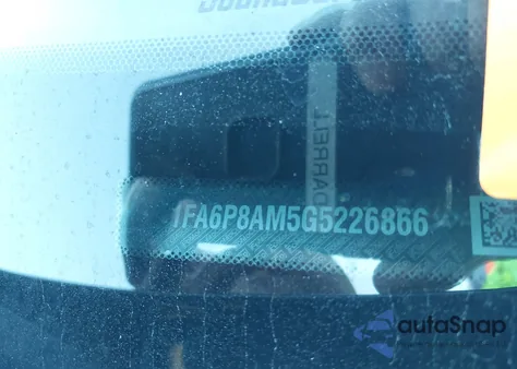 2016 Ford Mustang V6 z USA, uszkodzony, nr VIN 1FA6P8AM5G5226866